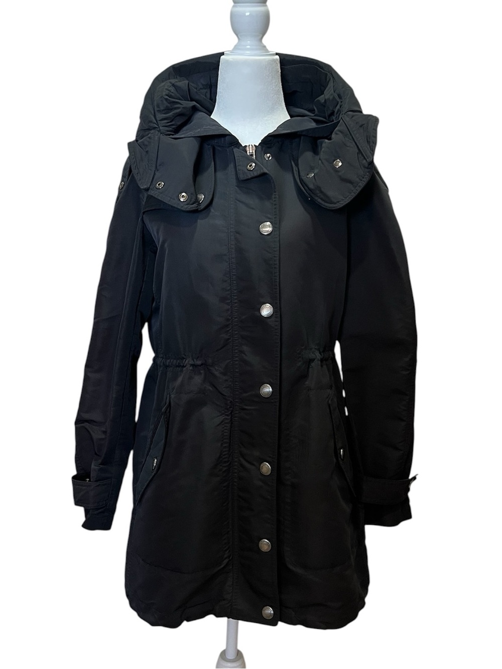 Burberry Brit Cinched Waist Parka S
